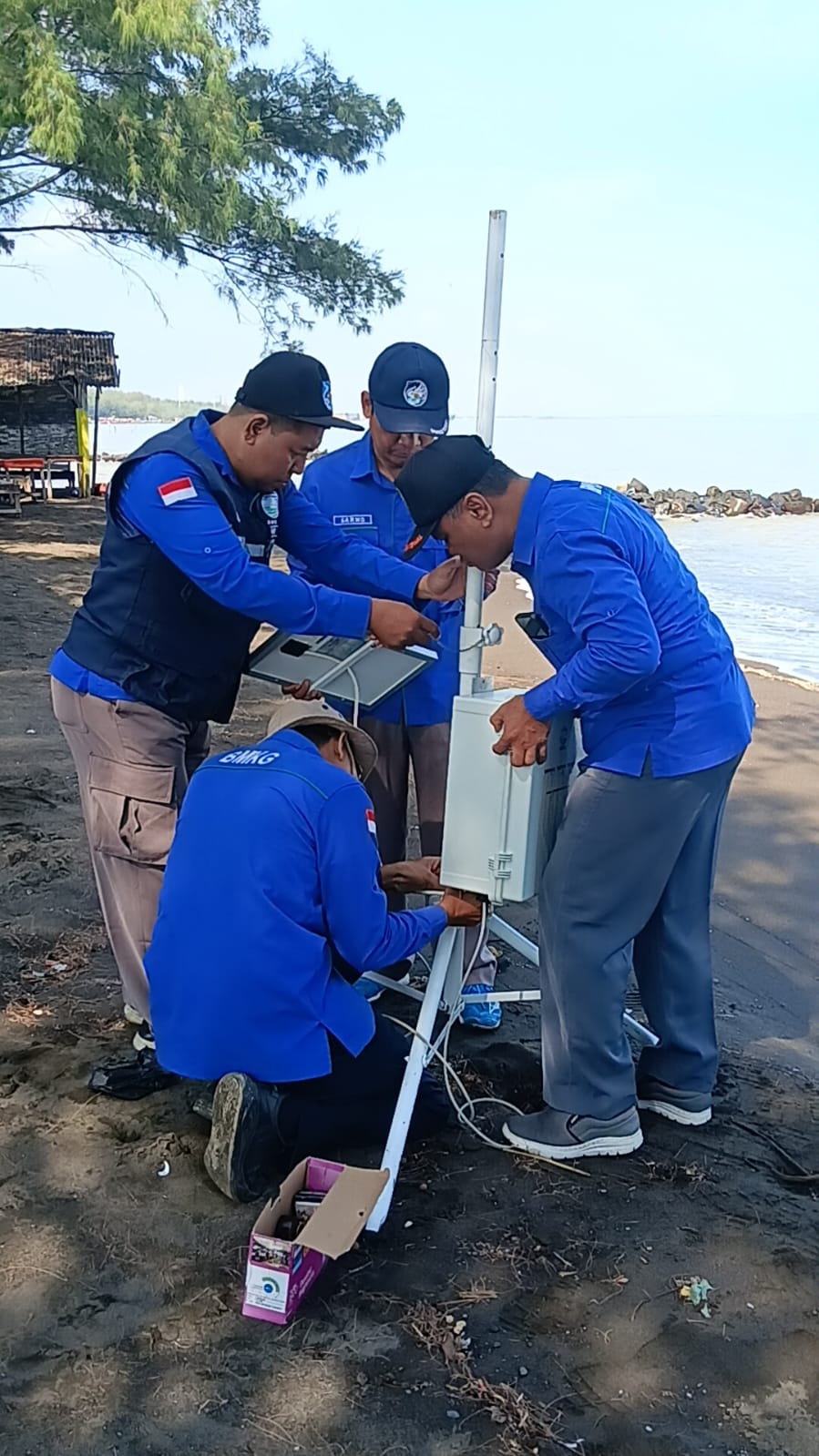 Verifikasi dan Validasi Gelombang di Pantai Komodo Kota Tegal