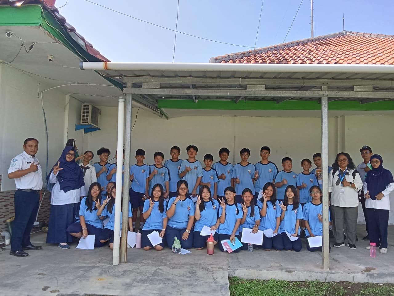 Kunjungan SMP Pius Kota Tegal